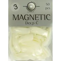 Magnetic Nail Tips Deep C Maat 3 kunstnagels 50 stuks