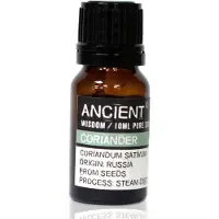 Ancient Wisdom Etherische olie Koriander- Essentiële olie - 10ml - 100% natuurlijk