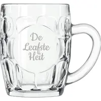 Libbey Gegraveerde Bierpul 55cl De Leafste Heit
