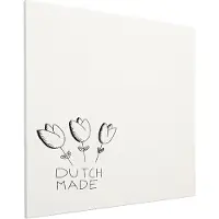Smit Visual Design frameloos whiteboard emaille - Recht - 118x178 cm