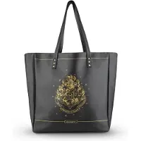 Cinereplicas Harry Potter Hogwarts Leather Faux Shopping Bag Goud Kinderen