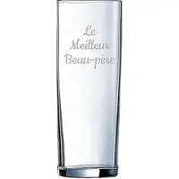 Arcoroc Longdrinkglas gegraveerd - 31cl - Le Meilleur Beau-père