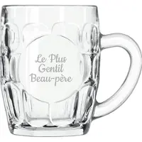 Libbey Bierpul gegraveerd - 55cl - Le Plus Gentil Beau-père