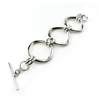 Sophie armband in brons model Glamstar - goudkleurig