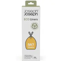 Joseph Joseph Eco Liners Afvalzakken Grijs - IW7 - 20 L - 20 Stuks