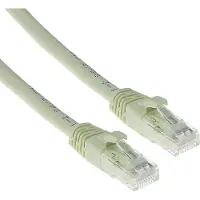 ACT IB3220 U/UTP CAT6A Patchkabel | Snagless | RJ45 Connectoren | Ivoor | 20 meter