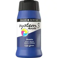Daler Rowney System3 Acrylverf Ultramarine Blue 500 ml 1 stuk