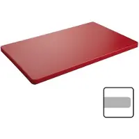 Caterchef Snijblad 2(H)X40X25cm Glad - 882241 - Dikke Plank - Horeca