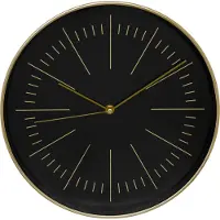 Konges Sløjd Edith Wandklok - Goud - Dia 30 cm