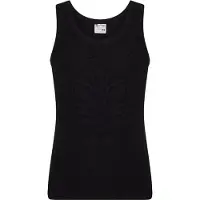 Beeren Bodywear Jongens Singlet 2-pack PA/EA - Zwart - Maat 110/116