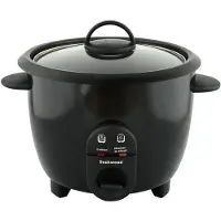 Techwood 106 - Rijstkoker - 1 L - zwart - 6 porties
