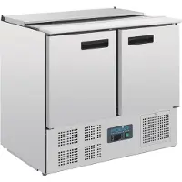 Polar Saladette 2 deurs 2 5 GN Bakken