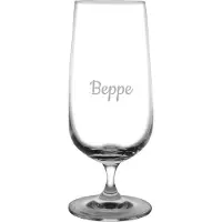 Fusion Gegraveerde bierglas op voet 41cl Beppe
