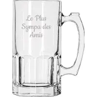 Libbey Bierpul gegraveerd - 1ltr - Le Plus Sympa des Amis
