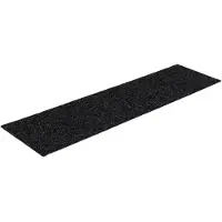 vidaXL Trapmatten Zelfklevend 15 stuks 76x20 cm Zwart Rechthoekig