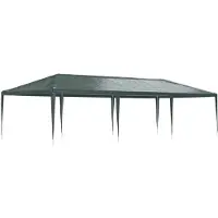 vidaXL Partytent professioneel 90 g/m² 4x9 m groen