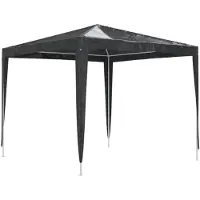 vidaXL Professionele partytent, 2,5 x 2,5 meter, antraciet, 90 g/m²