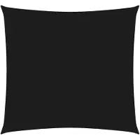 vidaXL Zonnescherm vierkant 2x2 m oxford stof zwart