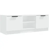 vidaXL TV-kast, wit, 102x35x36,5 cm, van houtvezel