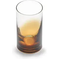 Serax Zuma glas L amber by Kelly Wearstler - set van 4