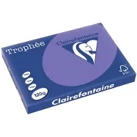 Clairefontaine Gekleurd papier Violet 120 grams A3 (250 vel)