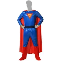 Atosa Heroe Comic Mannen Kostuum
