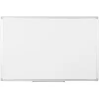 BI-Office Earth magnetisch whiteboard, emaille bordoppervlak, geanodiseerd aluminium kader, ft 60x45 cm