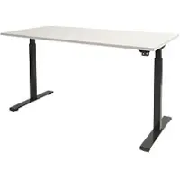Schaffenburg Dextro Basic Zit-sta-bureau Rechthoekig T-Voet 1.400 (B) x 800 (D) x 705 (H) mm Melamine