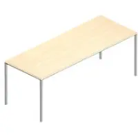 Schaffenburg Bureau Domino Eiken 2.000 x 800 x 740 mm