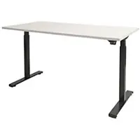 Schaffenburg Dextro Basic Zit-sta-bureau Rechthoekig T-Voet 1.800 (B) x 900 (D) x 705 (H) mm Melamine