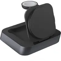 ZENS MagSafe en Qi2 Draadloze Oplader 15W met Standaard en Watch Stand