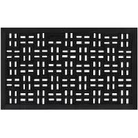 vidaXL Deurmat rechthoekig 45x75 cm rubber