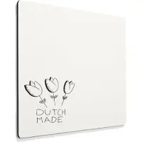 Smit Visual Design frameloos whiteboard emaille - Rond - 58x88 cm