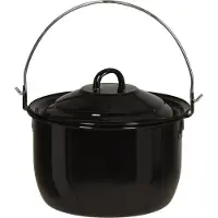 Ambiance ProGarden | Goulashpan - Pan - 3,8 liter - Zwart - Kookpan - voor kampvuur