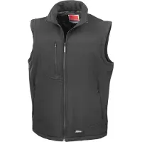 Result Rt123 Soft Shell Bodywarmer Waterafstotend | Maat: S
