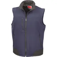 Result Rt123 Soft Shell Bodywarmer Waterafstotend | Maat: M