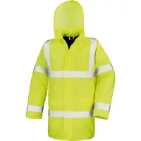 Result High Vis Motorway Coat | Maat: 3XL