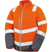 Result Soft Padded Safety Jacket Heren | Maat: L