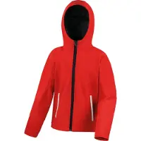 Result Youth Tx Performance Hooded Soft Shell Jacket | Maat: XXL