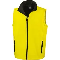Result Rt232 Printable Soft Shell Bodywarmer Winddicht | Maat: S