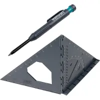Wolfcraft - 3D Winkelhaak - Projectset 'Meten en markeren' - 8659000
