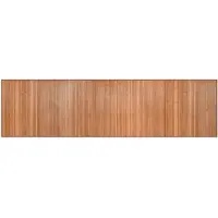 vidaXL Vloerkleed rechthoekig 80x300 cm bamboe naturel