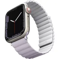 Uniq Revix dubbelzijdig bandje voor de Apple Watch | 38/40/41/42 mm - Lilac / White