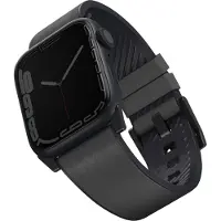 Uniq Straden Waterproof leren bandje voor de Apple Watch | 44/45/46/49 mm - Rhino