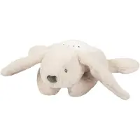 Nattou Konijn - nachtlampen - projector - knuffel - 26 cm - Konijn Beige