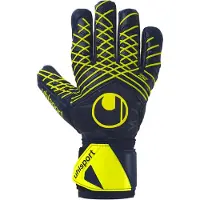 Uhlsport Prediction Supersoft HN Keepershandschoenen Donkerblauw Wit Geel