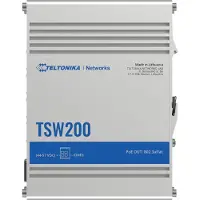 Teltonika TSW200000050 netwerk-switch Unmanaged Gigabit Ethernet (10/100/1000) Power over Ethernet (PoE) Zilver