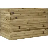 vidaXL Plantenbak 70x40x46 cm geïmpregneerd grenenhout