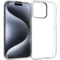 Accezz Clear Backcover voor de Apple iPhone 16 Pro - Transparant