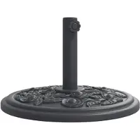vidaXL Parasolvoet voor stok van Ø38 / 48 mm 12 kg rond